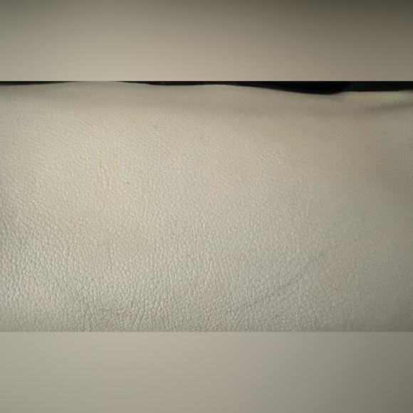 Kate Spade Black and Cream Leather Satchel Purse with Bow Accent - Picture 16 of 16